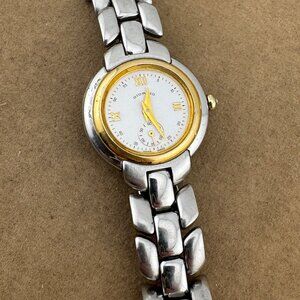 Vintage Giorgio of Beverly Hills Swiss Gold and Stainless Steel Luxury Watch